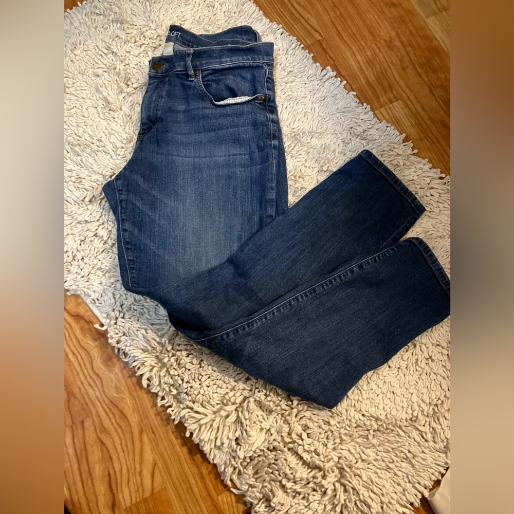 COPY - Loft  Girlfriend Jeans Size 6 - Picture 6 of 7